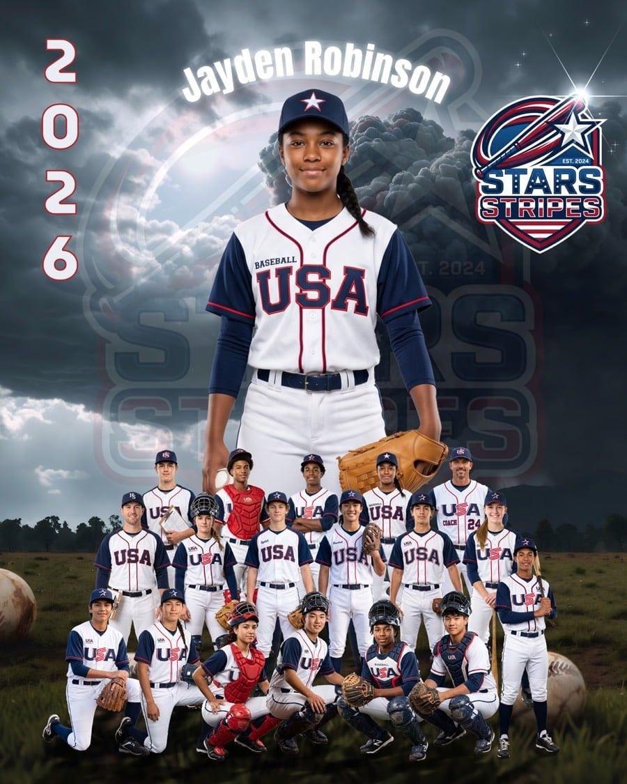 Individual player poster composite